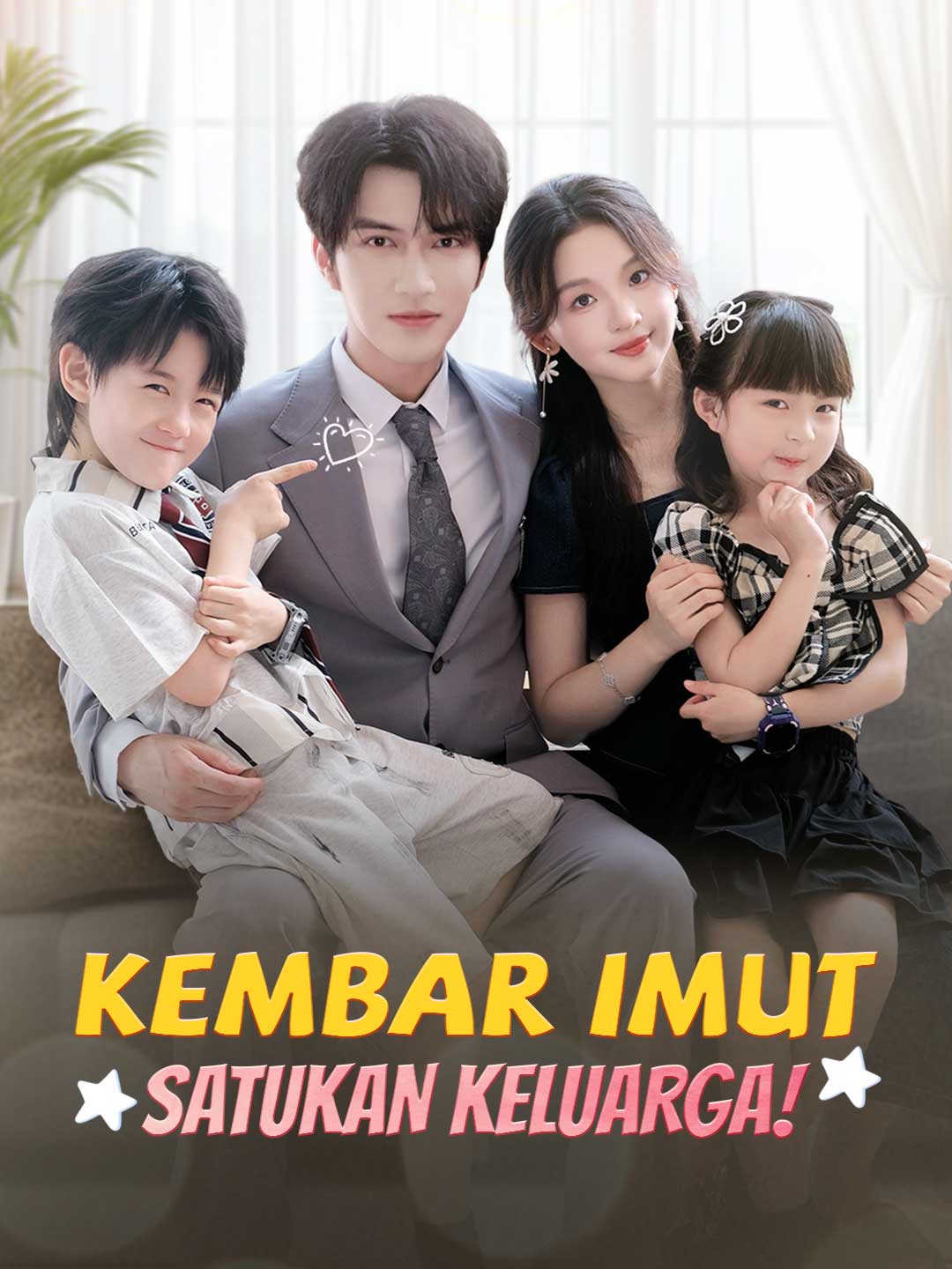Kembar Imut Satukan Keluarga!
